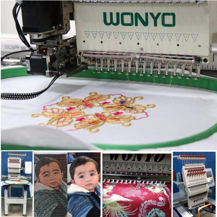 1 Heads Computerized Flat Embroidery Machine ​