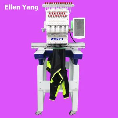 WONYO تک سر 15 فنجان ماشین گلدوزی سوزن